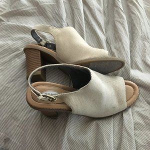 Peep Toe Heeled Sandals